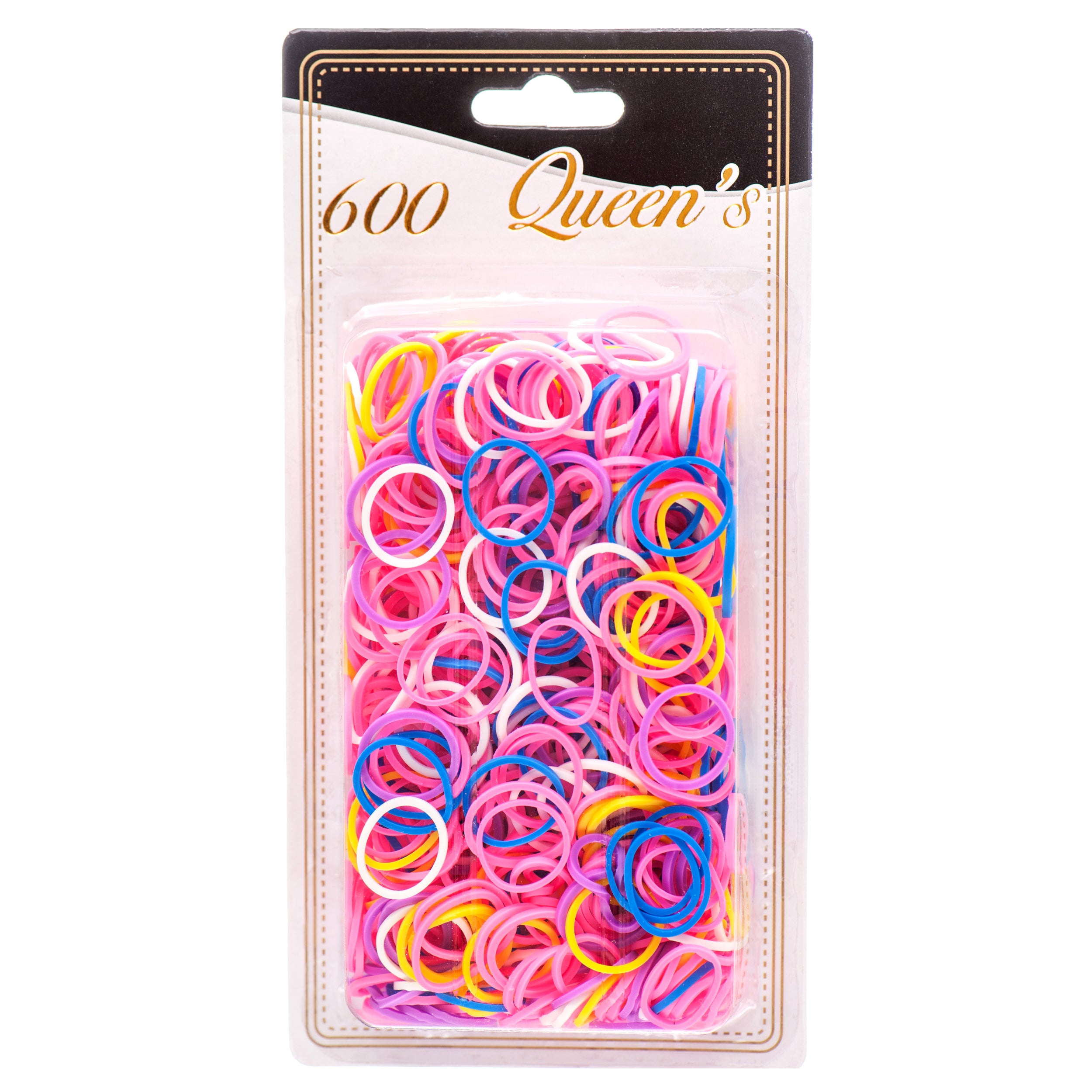 Hair Rubber Band Pastel Clr #Jj1135 (12 Pack)