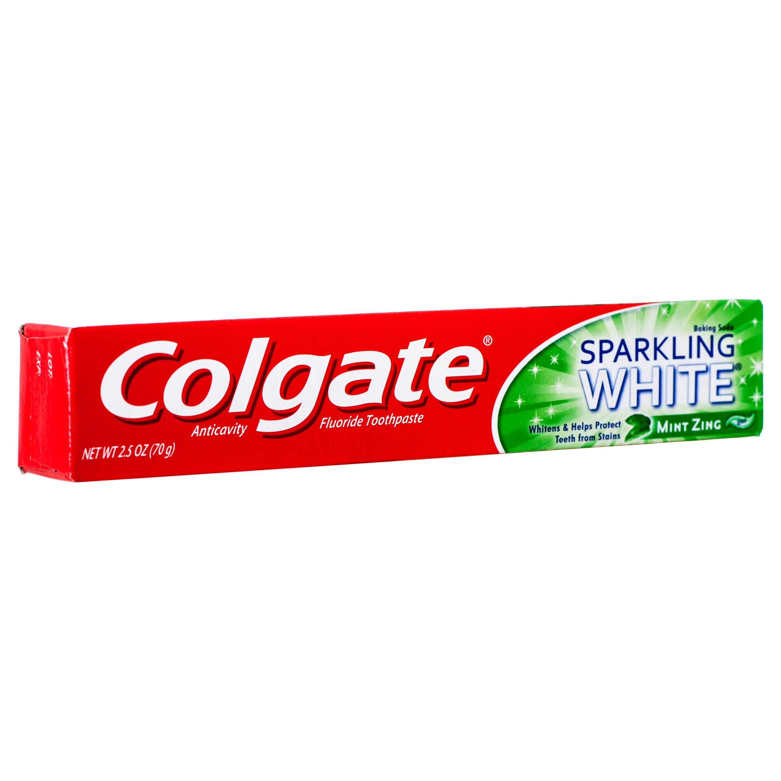 Colgate Mint Gel Toothpaste, Sparkling White, 2.5 oz (24 Pack)