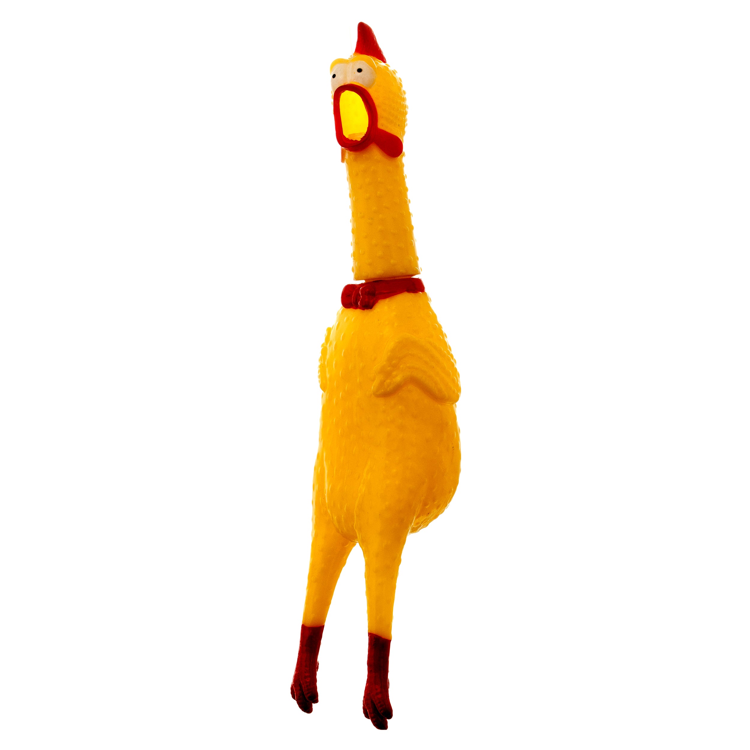 Lil' Buddies Pet Item "Rooster" 12" Squeeze W/ Sound (Pack Of 1)