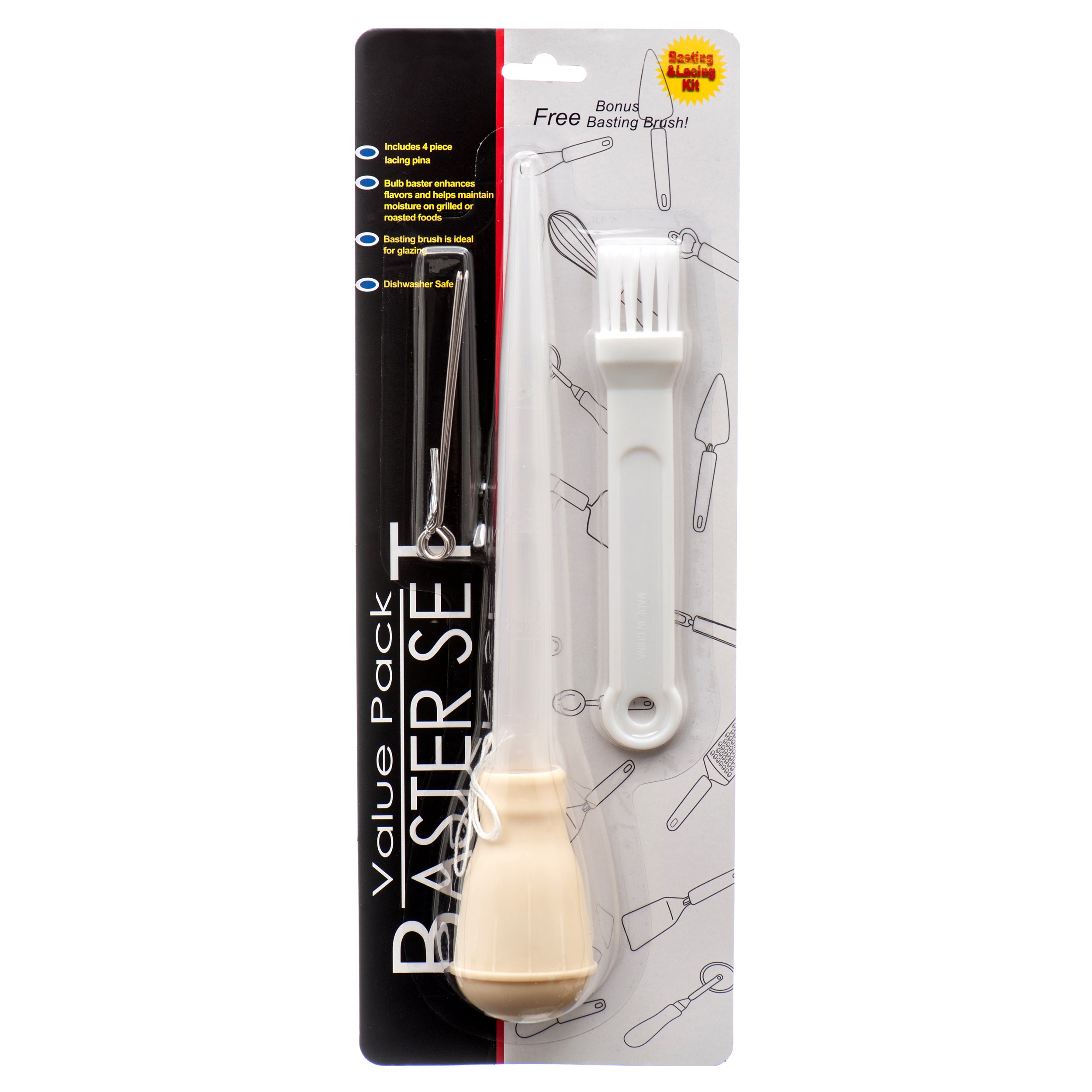 Baster & Brush Set (Pack Of 1)