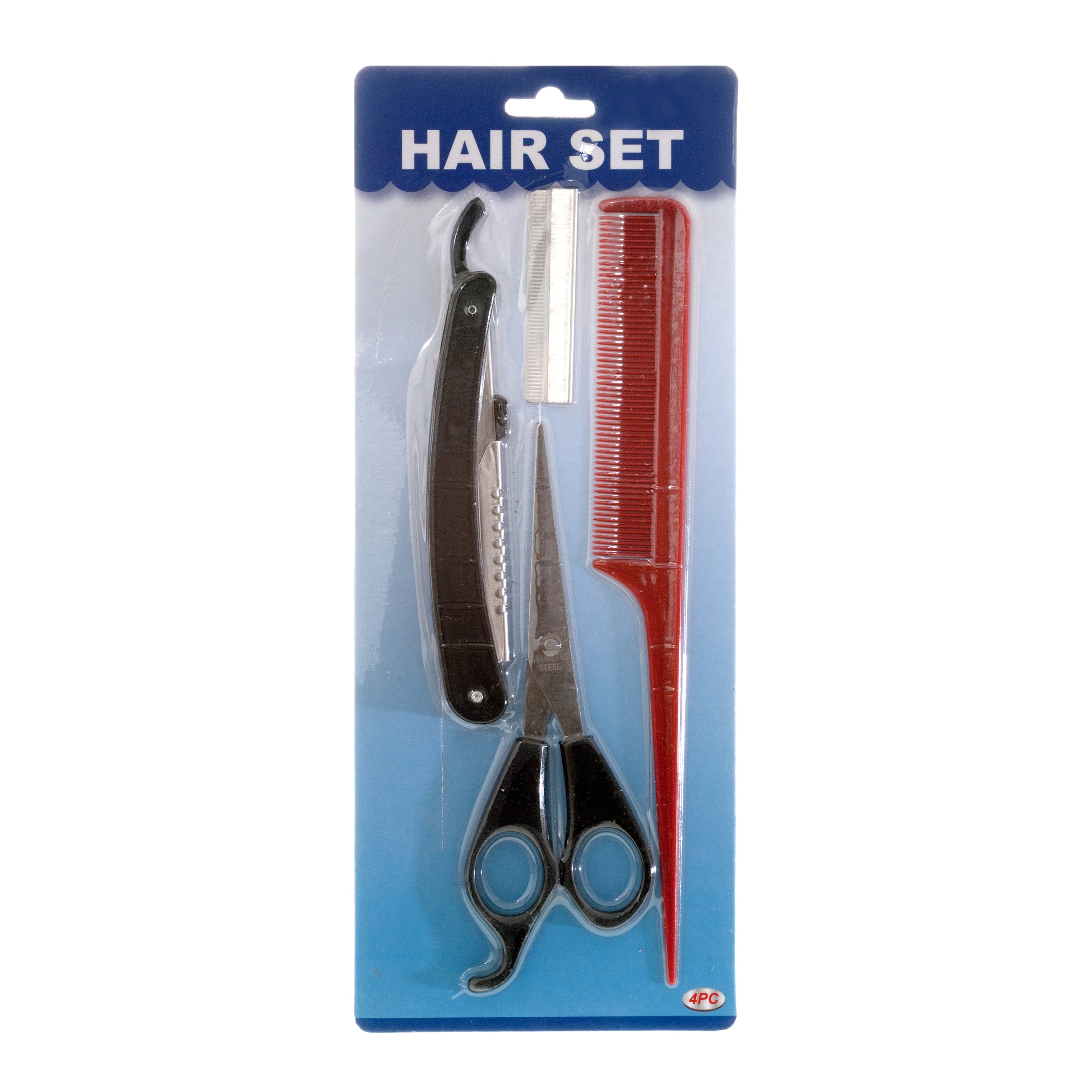 Nuvalu Hair Set 4Pc W/Blister (Pack Of 1)