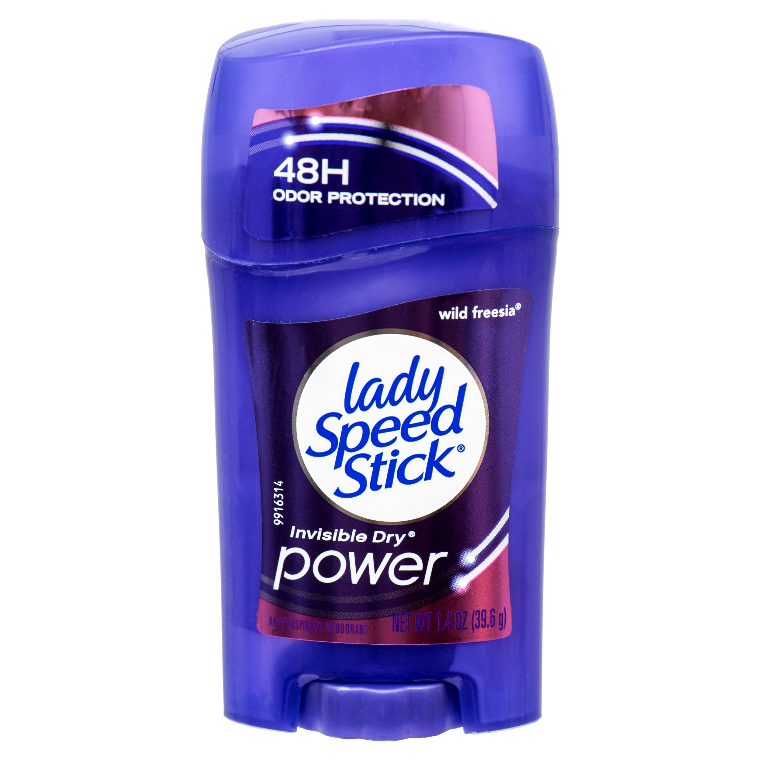 Lady Speed Stick Invisible Dry Power deodorant Wild Freesia 48H odor protection 1.4 oz stick