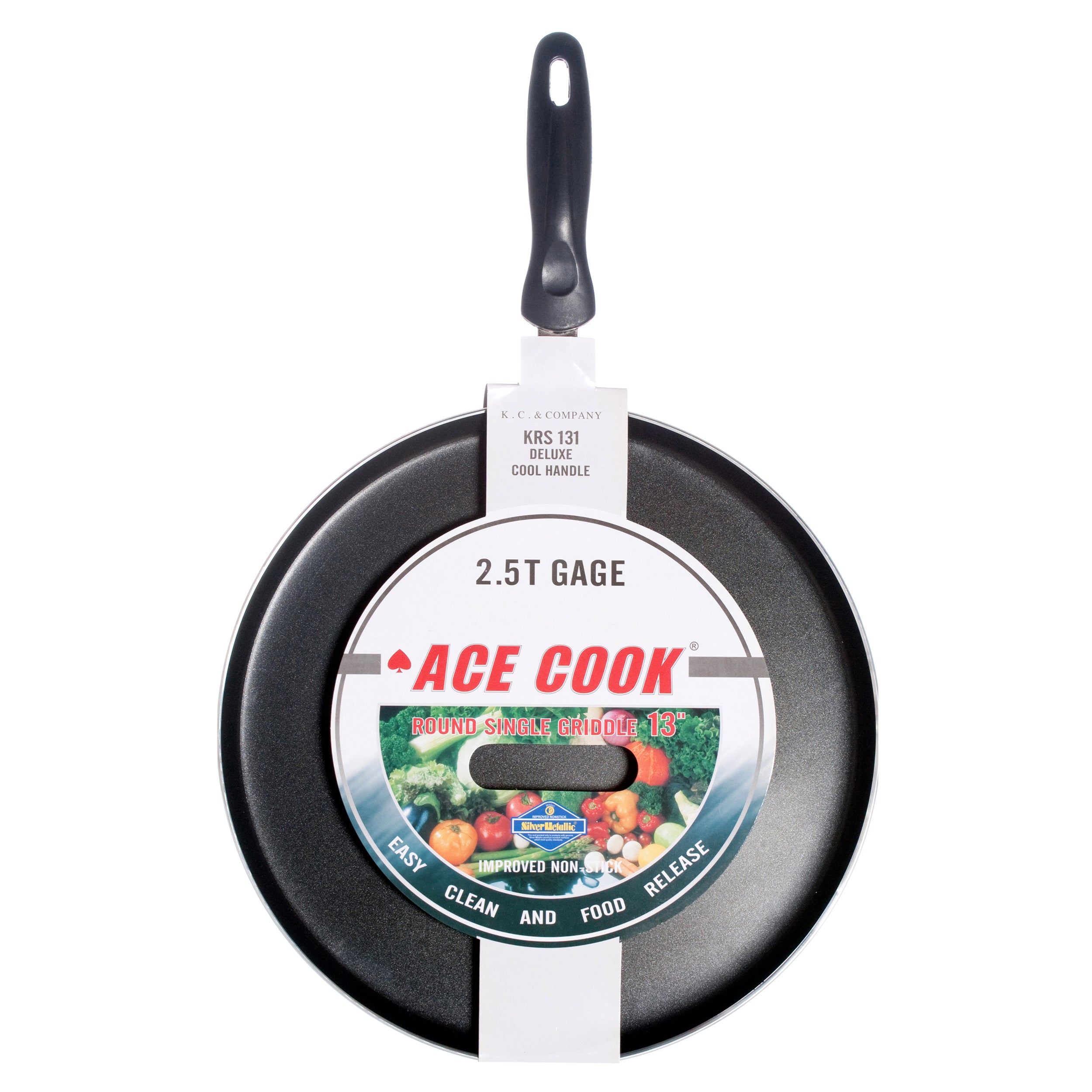 Aluminum Griddle Rd 13" Ace Cook #Krs131 (1 Pack)