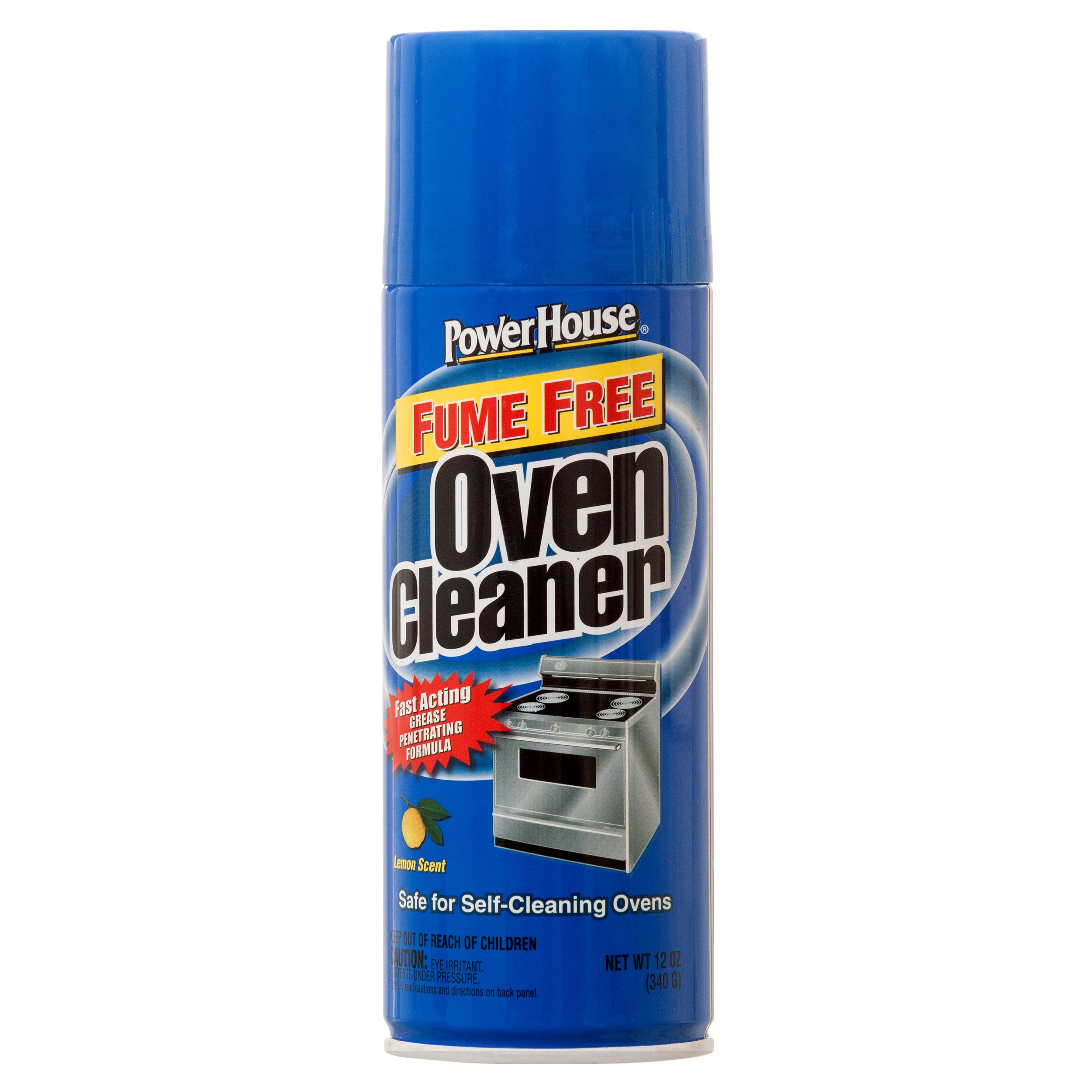 Fume free oven cleaner 12 oz aerosol spray grease and baked on food remover
