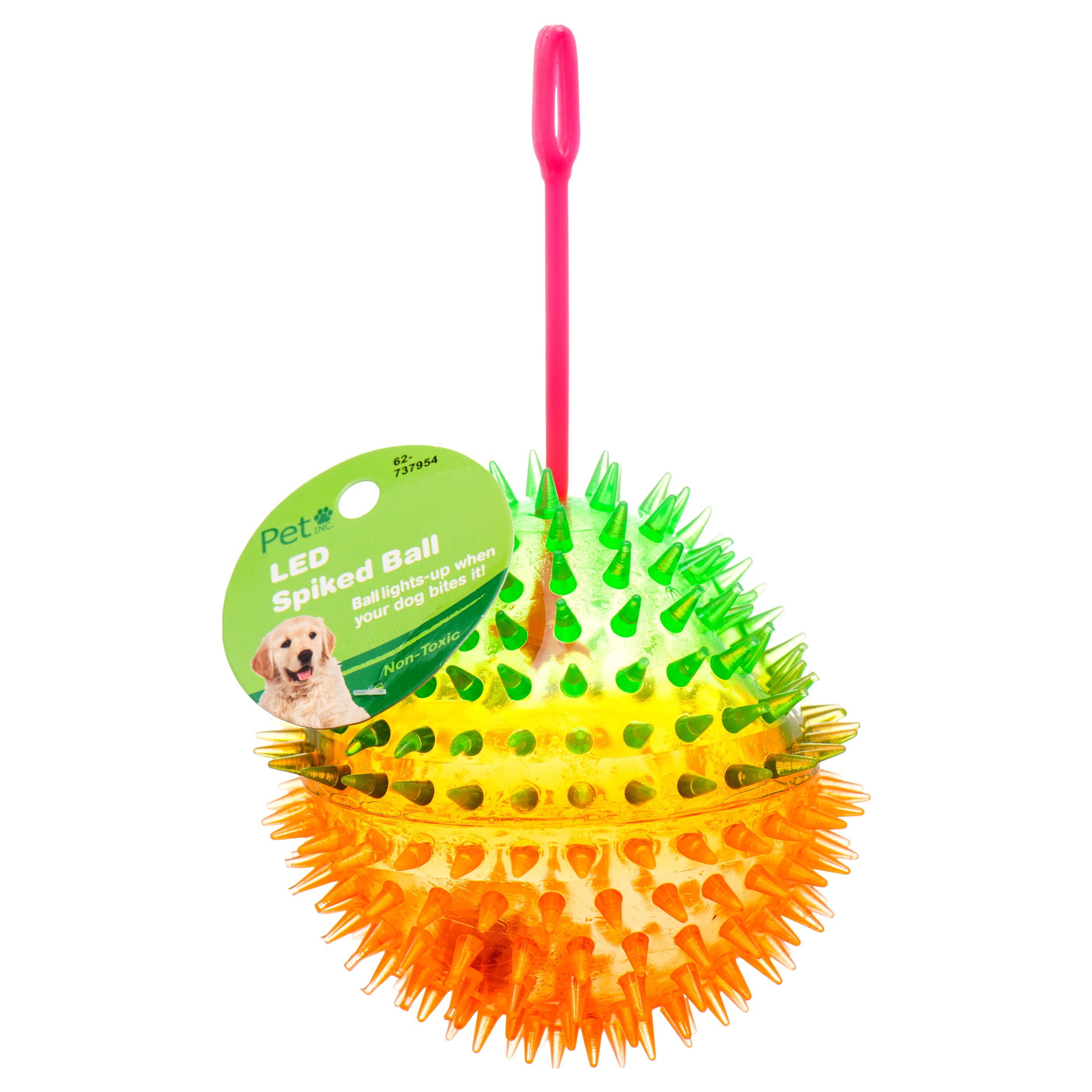 Dog Toy Spike Ball Led (24 Pack)