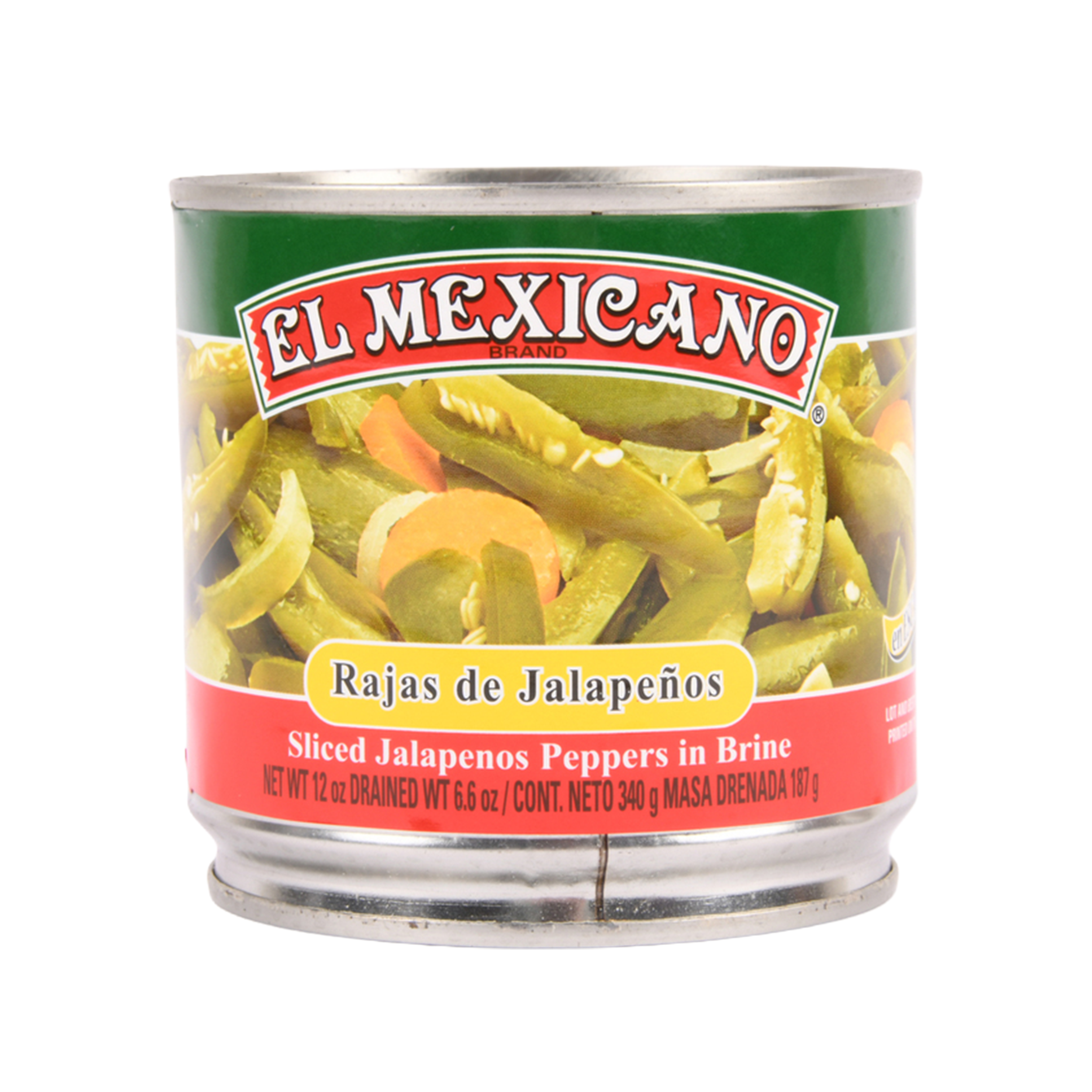 El Mexicano Sliced Jalapenos, 13oz (1 Count)