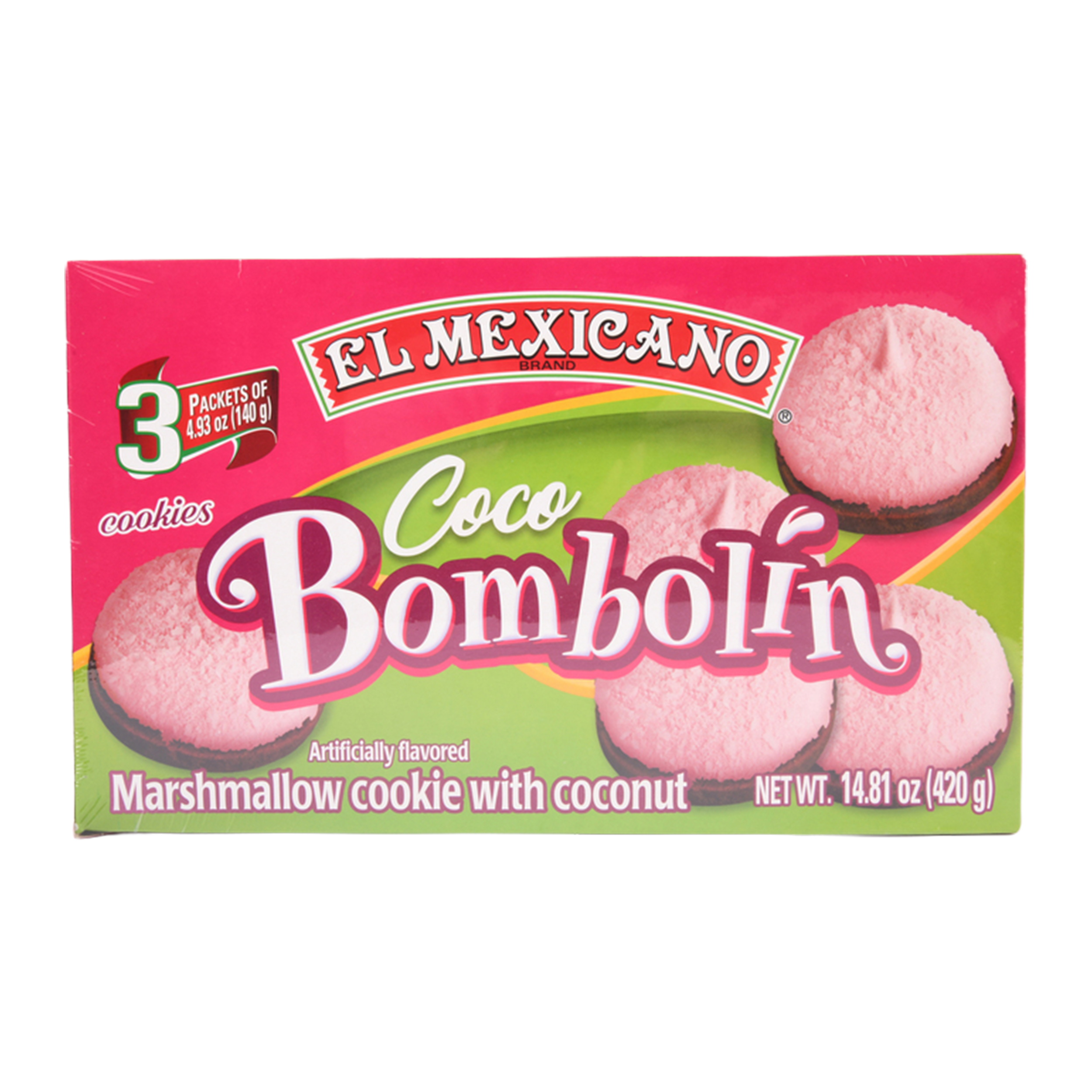 EL MEXICANO BOMBOLIN COCO 14.81oz(1 Count)