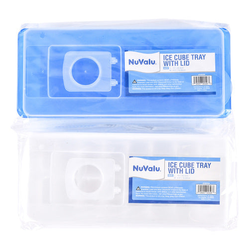 NuValu Ice Cube Tray w/ Lid (24 Pack)
