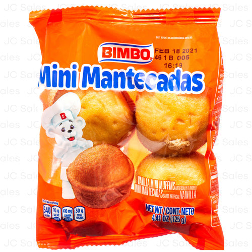 BIMBO MINI MANTECADAS 3.17Z *14D(1 Count)