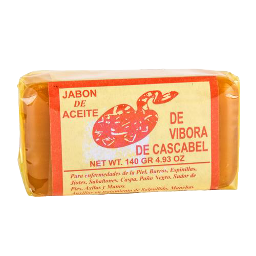 Jabón de VíborA de Cascabel 140g – Traditional rattlesnake oil cleansing bar soap