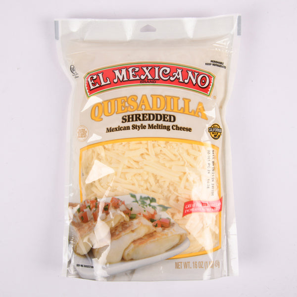 EL MEXICANO QUESADILLA SHREDDED CHEESE 16oz(1 Count)