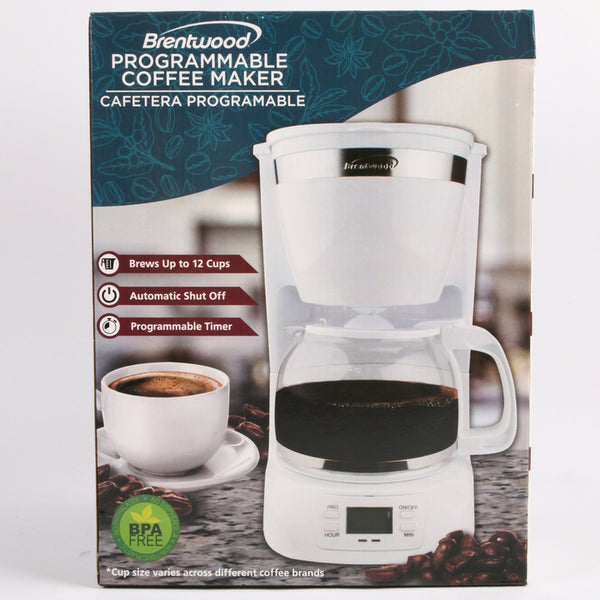 COFFEE MAKER 10-CUP DIGITAL WHITE(1 Count)