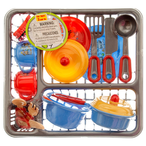 KITCHEN PLAY SET W/BASKET #NF2887-1(1 Count)