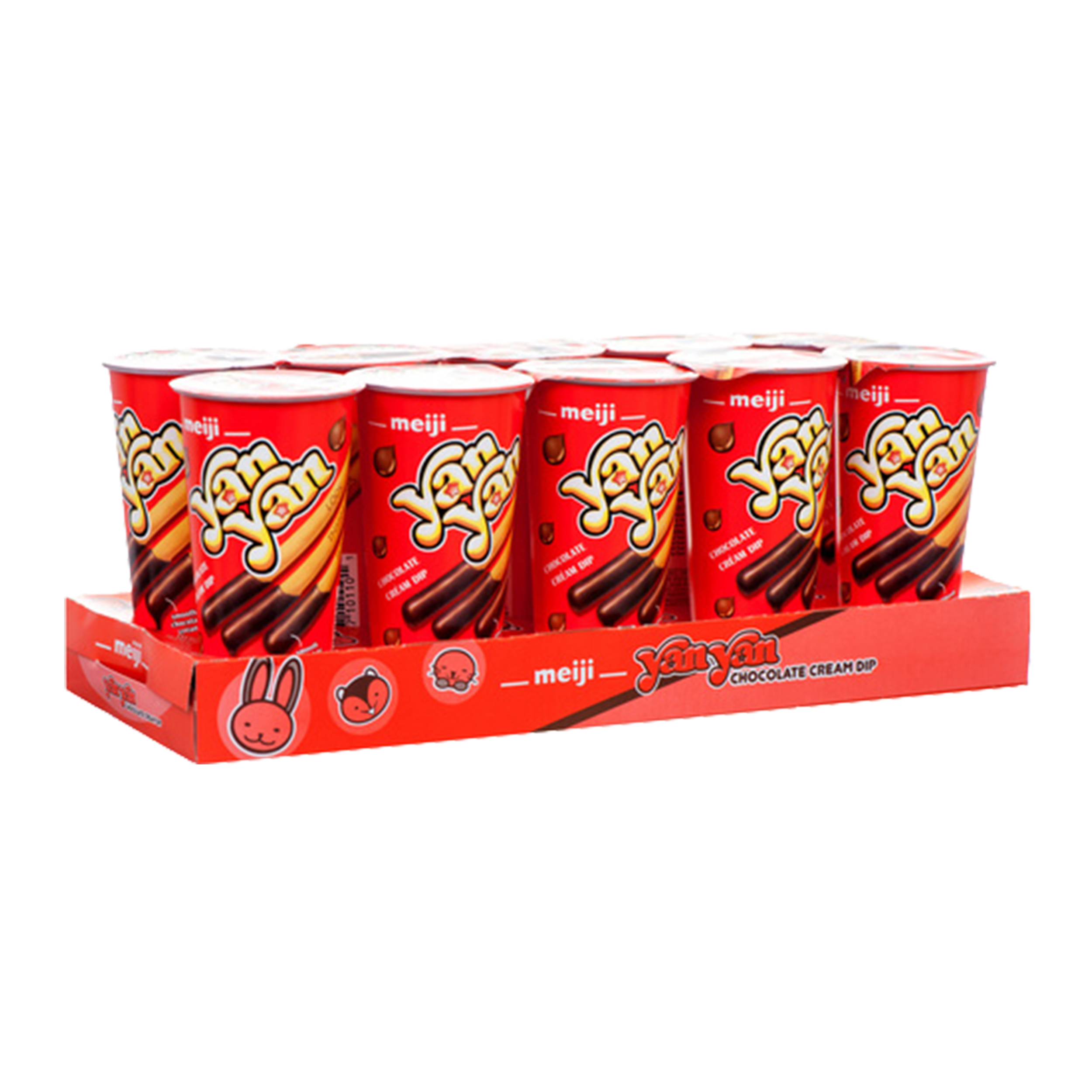 YAN YAN 2 OZ CHOCOLATE, 10 count (Pack Of 1)