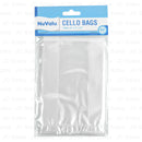 Nuvalu Cello Bag 60Ct Clear 6" X 4" X 2" (24 Pack)