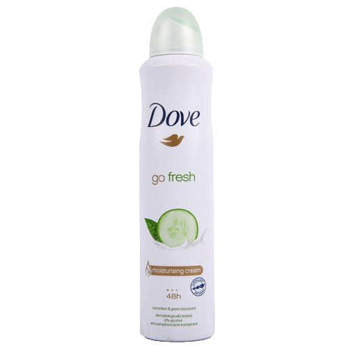 DOVE BODY SPRAY CUCUMBER 250 ML