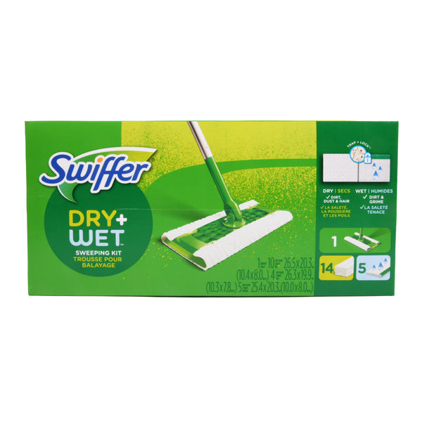 Swiffer Sweeper 2 IN 1 Dry + Wet floor Cleaning Kit