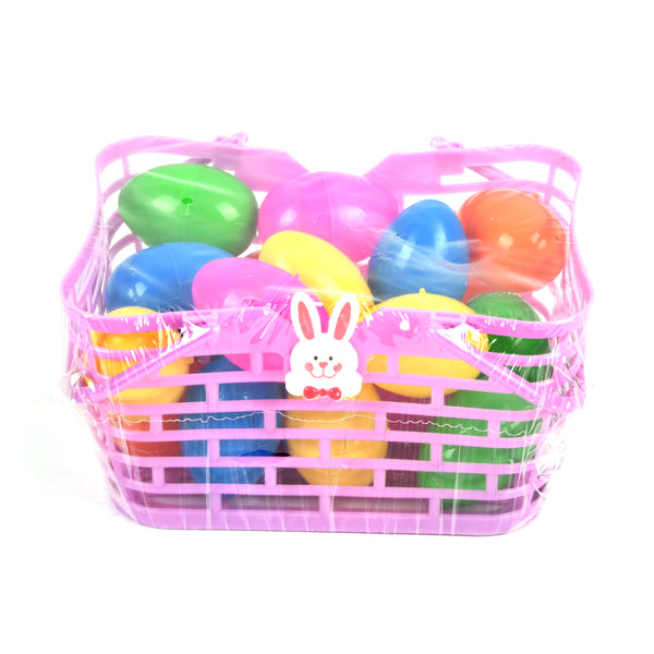 Easter Egg 20pk 4CM W/ Basket (24 PACK)