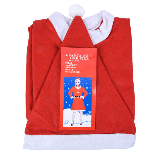 HX XM SANTA CLAUS SUIT SKIRT (12 PACK)