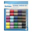 Nuvalu Sewing Thread 30Pc Color W/Asst Clrs (24 Pack)