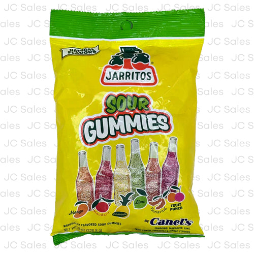 Canel's Jarritos Sour Gummies 8oz (12 Pack)