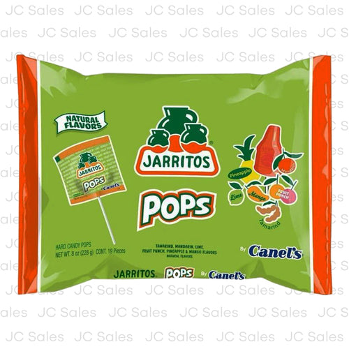 Canel's Jarritos Hard Candy Pops 19ct (12 Pack)