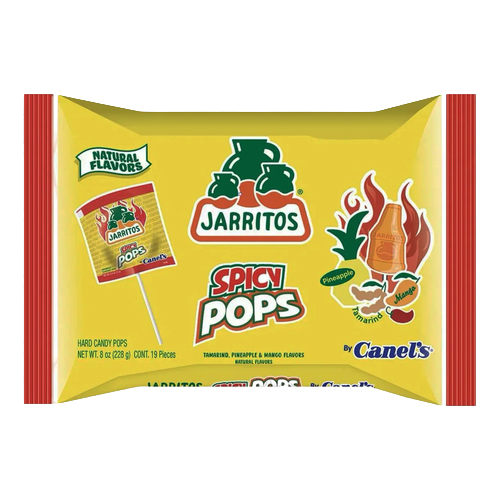 Canel's Jarritos Hard Candy Pops Spicy 19ct (12 Pack)