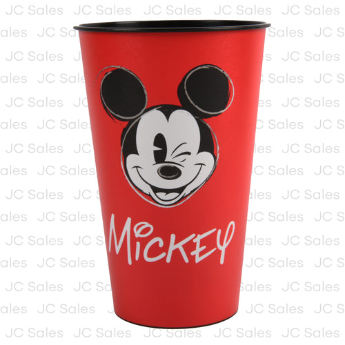 MICKEY MOUSE PLASTIC FUN TUMBLER 24 OZ (24 Pack)