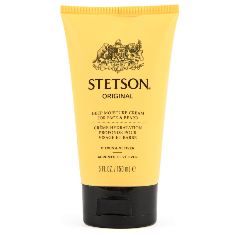 STETSON MEN ORIG FACE & BEARD MOIST CREAM 5 OZ (12 Pack)