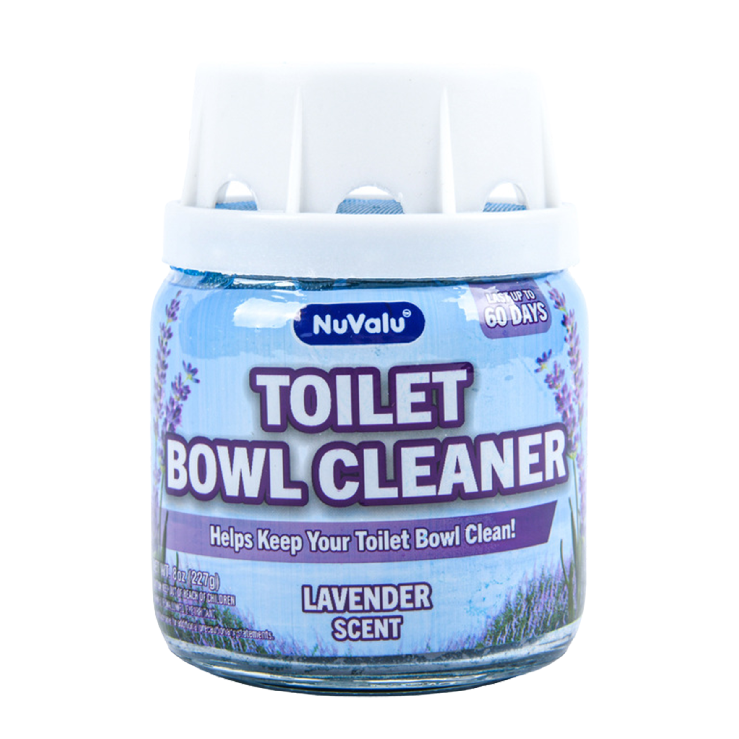 NUVALU TOILET BOWL CLEANER LAVENDER SCENT 8 OZ (Pack Of 24)