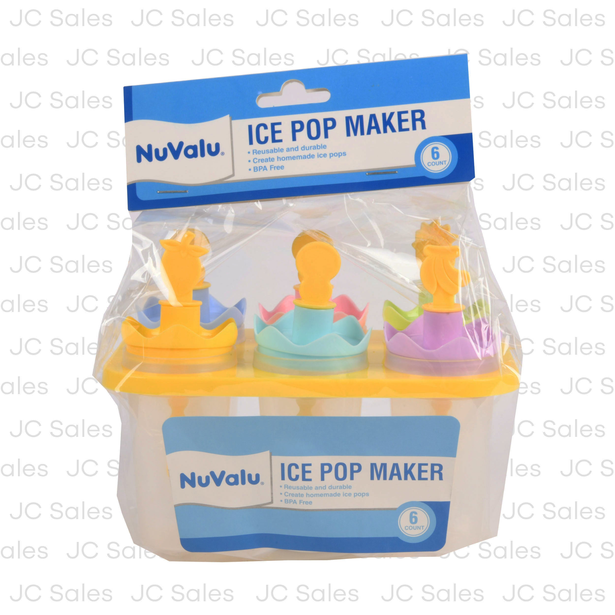 NuValu Ice Pop Maker 16.5x10.7x12.5cm 112G (24 Pack)
