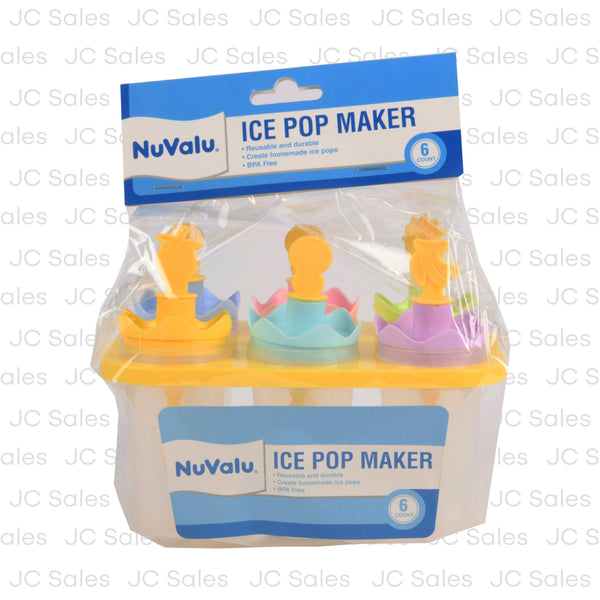 NuValu Ice Pop Maker 16.5x10.7x12.5cm 112G (24 Pack)