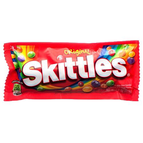 Skittles Original 2.17oz candy pouch – assorted fruit‑flavored chewy candy