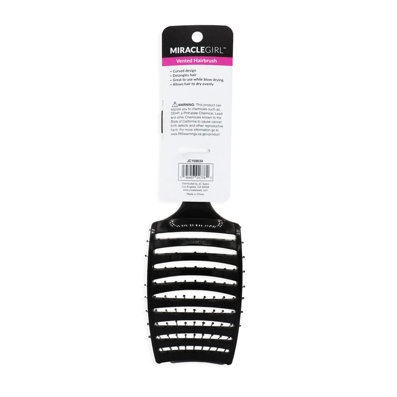 MIRACLEGIRL Vented Hair Brush (1 Count)