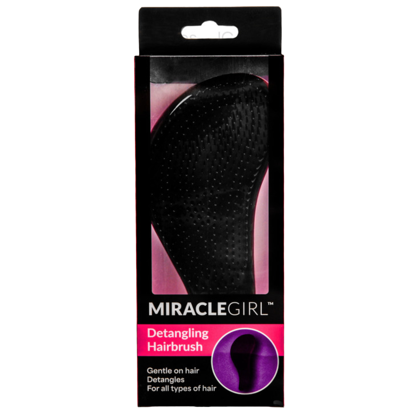Miracle Girl Marble Detangling Hair Brush (Pack Of 1)