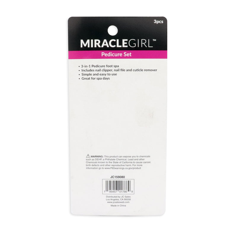 MIRACLEGIRL Pedicure Set (1 Count)