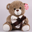 Valentine Plush Bear (6 Pack)