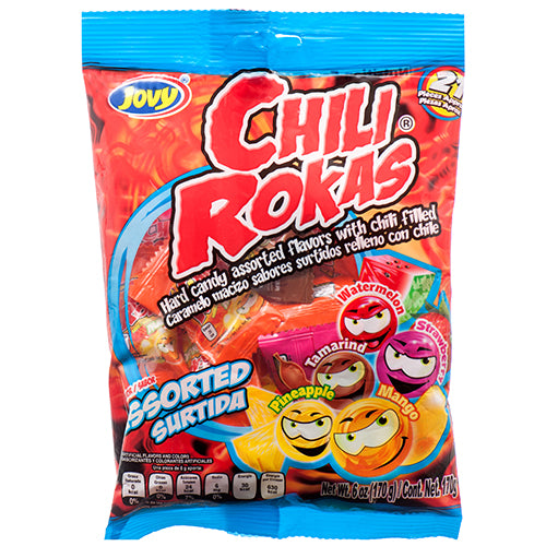 Jovy Chili Rokas Assorted 6 Oz (Pack Of 1)