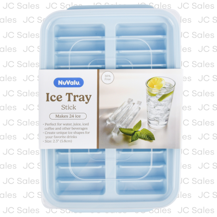 NUVALU ICE TRAY STICK 24CT 2.3" (12 Pack)