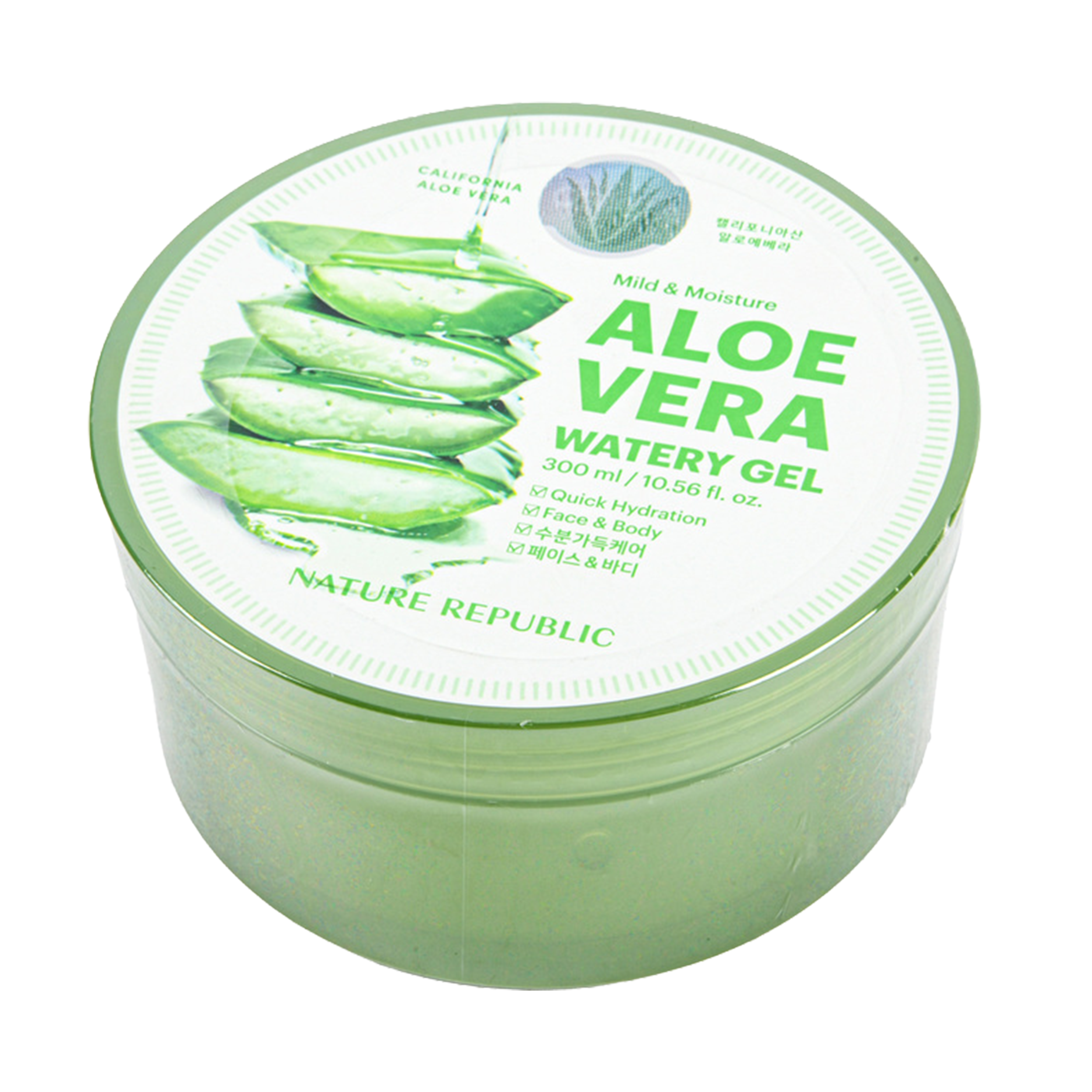 Nature Republic, Aloe Vera Watery Gel, 300ml (Pack Of 1)