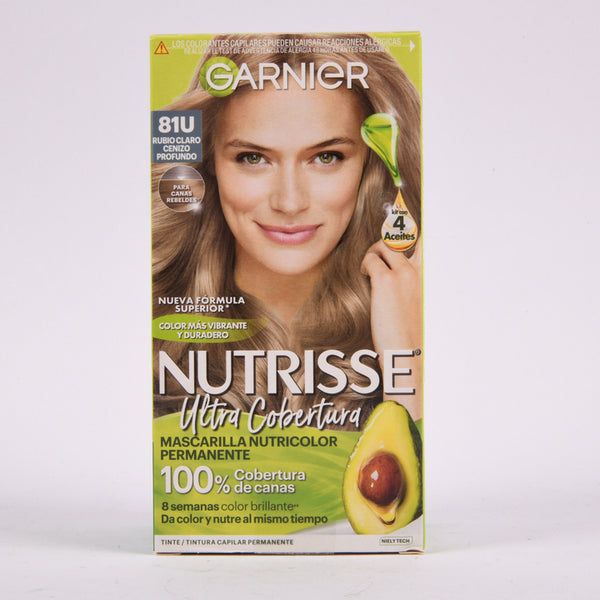 GARNIER NUTRISSE ULTRA RUBIO CLARO-CENIZO #81(1 Count)