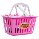 TEA&KITCHEN BASKET PLAY SET 2-CLRS