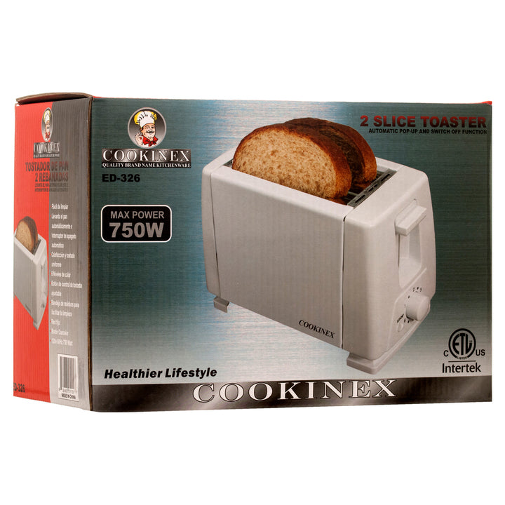 TOASTER 2-SLICE BETTER COOK #ED-326(1 Count)