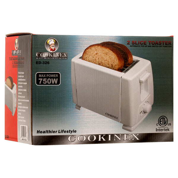 TOASTER 2-SLICE BETTER COOK #ED-326(1 Count)