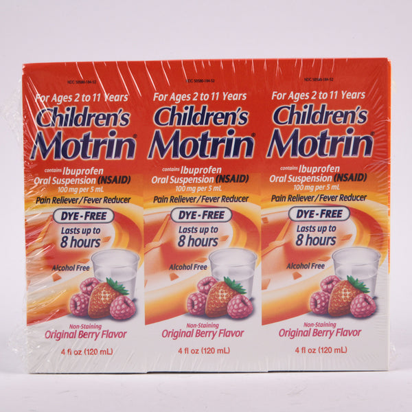 CHILDRE'S MOTRIN 4oz 3-PACK(3 Count)