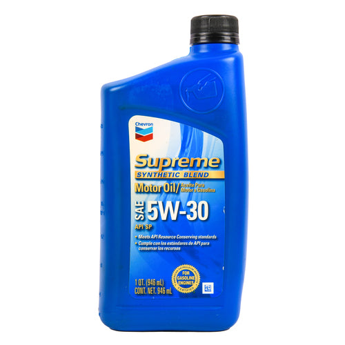 Chevron Motor Oil W/ Synthetic Blend 1Qt 5W30 (Pack Of 1)