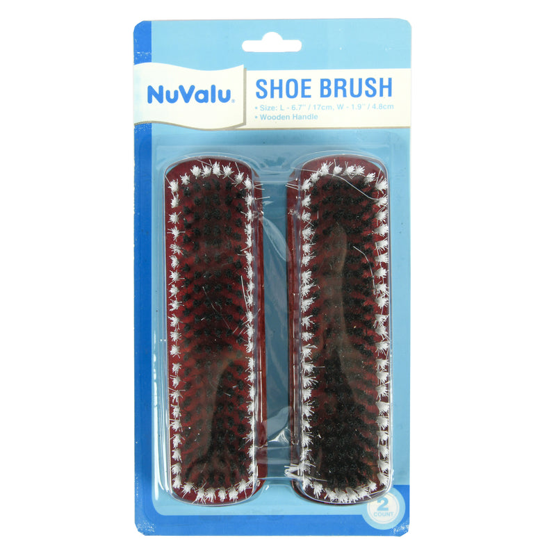 NuValu Shoe Cleaning Brush, 2 Count (24 Pack)