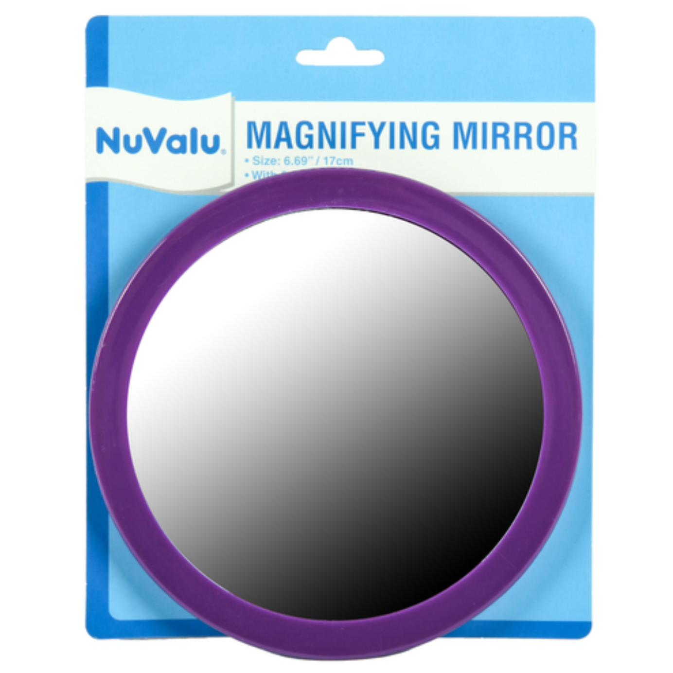 Round Mirror w/ Suction Cups, 7.6" (24 Pack)