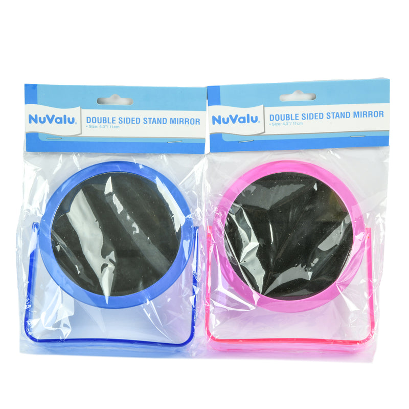Nuvalu Stand Mirror Double Side 4.3" (24 Pack)