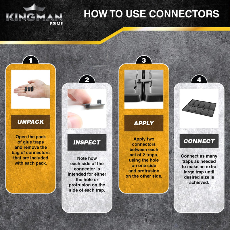 Kingman Prime Mouse Glue Trap Large 2 Pc